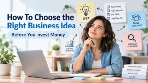 How To Choose the Right Business Idea